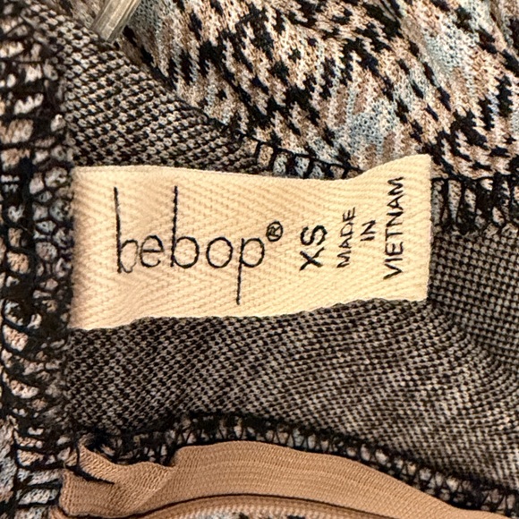 BeBop Gray Plaid Jumpsuit with Belted Waist - Picture 7 of 8